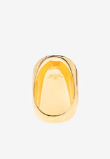 Loewe Logo Statement Ring Gold JJ17305X18 0-GOLD