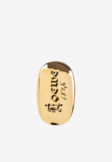Loewe Logo Statement Ring Gold JJ17305X18 0-GOLD