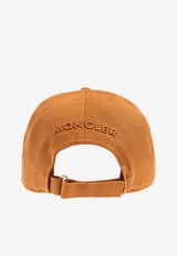 Moncler Logo Patch Baseball Cap Orange K20913B00043 04863-25J