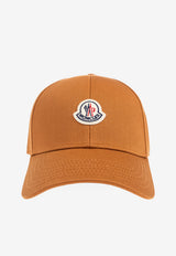 Moncler Logo Patch Baseball Cap Orange K20913B00043 04863-25J
