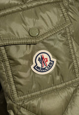 Moncler Camicia Quilted Jacket Green K20932F00013 595ZZ-80T