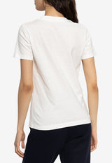 Moncler Studded Logo T-shirt White K20938C00013 89AB2-033