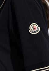 Moncler Polo Collar Dress Navy K20938I00006 89B2R-778