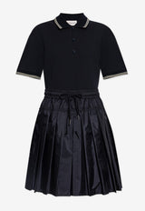 Moncler Polo Collar Dress Navy K20938I00006 89B2R-778