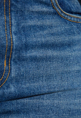 Chloé Wide-Leg Buttoned Jeans Blue CH25ADP42 251-427
