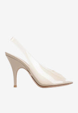 Amelie Transparent Panel Mules