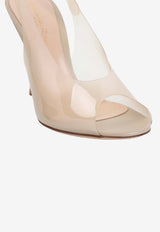 Amelie Transparent Panel Mules