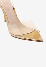 Elle 85 Transparent Band Leather Mules