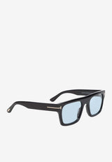 Angular Acetate Sunglasses