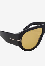 Bronson Glossy Acetate Pilot Sunglasses