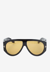 Bronson Glossy Acetate Pilot Sunglasses