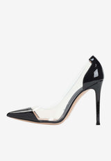 Patent Leather Plexi Pumps