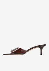 Elle 55 Patent Leather Pointed Mules