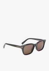 Squared Acetate Sunglasses