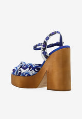 Keira 145 Majolica Wedge Sandals