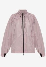 Moncler Valencay Zip-Up Jacket Pink K20931A00079 597U5-54L