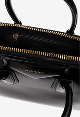 Givenchy Small Antigona Box Leather Top Handle Bag Black BB514 9B2AT-001