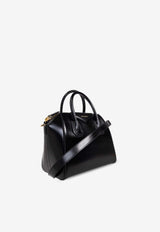 Givenchy Small Antigona Box Leather Top Handle Bag Black BB514 9B2AT-001