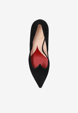 Roger Vivier I Love 85 Suede Pumps Black RVW53024540O20 0-B999