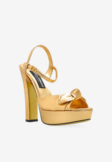 Keira 105 Metallic Bow Sandals