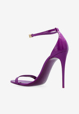 90 Violet Ankle-Strap Sandals