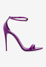 Dolce & Gabbana90 Violet Ankle-Strap Sandals