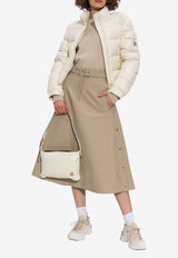 Moncler Belted Midi Skirt Beige K20932D00011 598PB-23S