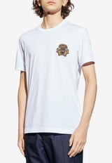 Logo-Appliqué Crewneck T-shirt