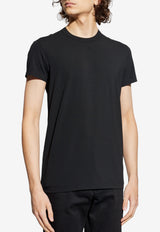 Logo-Embroidered Crewneck T-shirt