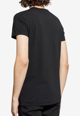 Logo-Embroidered Crewneck T-shirt