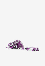Majolica-Print Rubber Slides