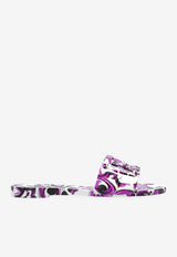 Majolica-Print Rubber Slides