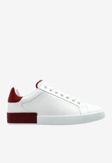 Portofino White and Red Sneakers
