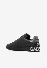 Portofino Black Crown Sneakers