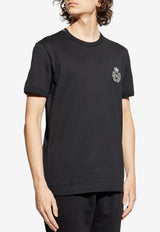 Silver Emblem Cotton T-shirt