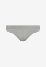 Tom Ford Signature Low-Waist Thong Gray KNJ009 JEX166-IG606