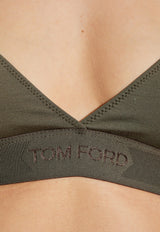 Tom Ford Signature Triangle Bra Green BRJ009 JEX166-FG789