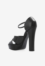 Keira 145 Leather Platform Sandals
