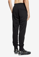 Dolce & Gabbana Logo Appliqué Track Pants Black GP07TZ G7PJ7-N0000