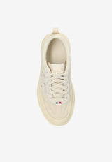 Moncler Altive Nubuck and Suede Low-Top Sneakers Cream K209B4M00160 M7091-21I