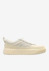 Moncler Altive Nubuck and Suede Low-Top Sneakers Cream K209B4M00160 M7091-21I