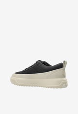 Moncler Altive Nubuck and Suede Low-Top Sneakers Black K209A4M00200 M7091-999