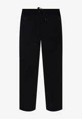 Dolce & Gabbana DG Logo Track Pants Black GVZAEZ FUGP0-N0000