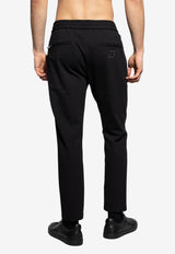 Dolce & Gabbana DG Logo Track Pants Black GVZAEZ FUGP0-N0000