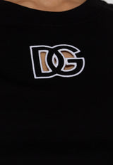 Dolce & Gabbana DG Logo Patch T-shirt Black F8N08Z GDC9W-N0000