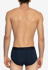 Tom Ford Signature High-Leg Briefs Navy T4LC12040 0-412