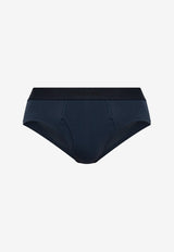 Tom Ford Signature High-Leg Briefs Navy T4LC12040 0-412