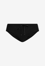 Balmain Monogram Swimming Briefs Black BWB351510 0-001