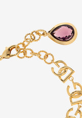 Dolce & Gabbana DG Logo Chain Bracelet Gold WBR6M4 W1111-ZOO00