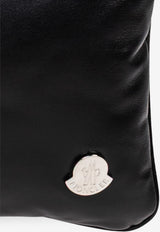 Moncler Vetta Leather Shoulder Bag Black K209B5I00004 M6987-999